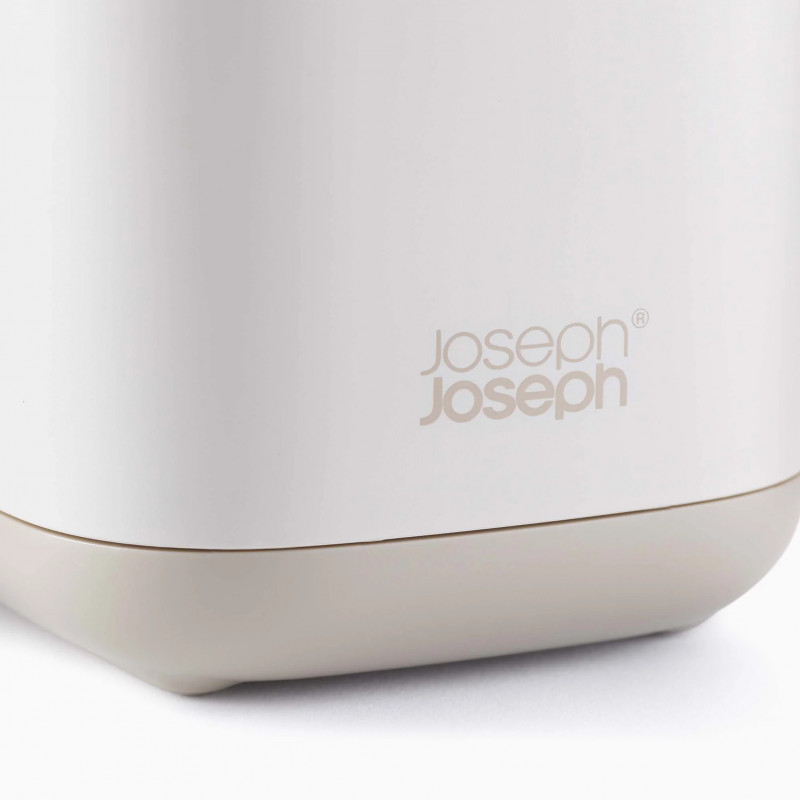 Поставка за четка за зъби Joseph Joseph EasyStore 70574, Разглобяема, 3 разделения, Отвор за оттичане, Екрю