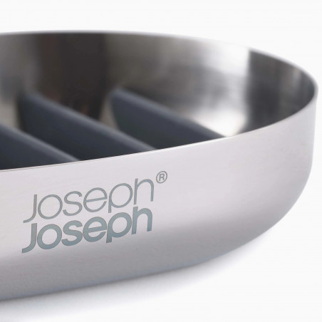 Сапунерка Joseph Joseph EasyStore Luxe 70579, 2.5x11.5x8 см, Разглобяема, Инокс