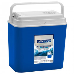 Хладилна кутия ATLANTIC, 24 литра, Охлаждане и Затопляне, Активна, 12V DC, 39х24х40 см, Син