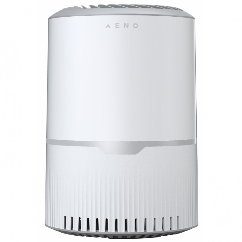 Пречиствател за въздух AENO AAP0003, За помещения до 25 м2, 5 нива, HEPA 13, UV лампа, Йонизация, WiFi, Бял
