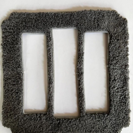 Резервен моп за робот за прозорци HUTT W9, Многократна употреба, 1 бр, Сив