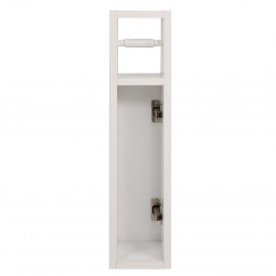 Шкаф за баня с поставка за тоалетна хартия Kalune Design 854KLN4302, 65х15 см, Меламиново покритие, Бял