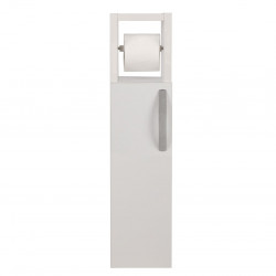 Шкаф за баня с поставка за тоалетна хартия Kalune Design 854KLN4302, 65х15 см, Меламиново покритие, Бял