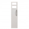 Шкаф за баня с поставка за тоалетна хартия Kalune Design 854KLN4302, 65х15 см, Меламиново покритие, Бял