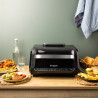 Мултифункционална скара/барбекю 8в1 Beper P101FRI080, 1700W, 8 функции, 3.8 L, 230 C, Черен
