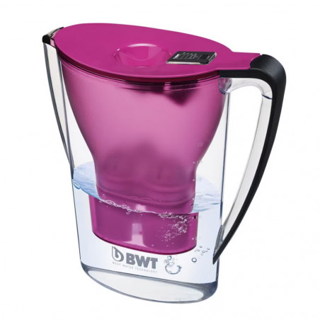Кана за вода Nitec BWT PЕNGUIN В702, 2.7 l, Филтър с магнезий, Eazy Fulling, Easy Control, Розов