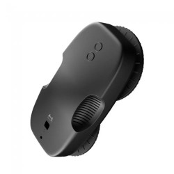 Робот за миене на прозорци HUTT DDC5, 120W, 3800Pa, AI сензори, Вграден UPS, Интелигентен алгоритъм, Черен