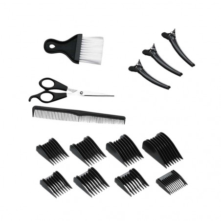 Машинка за подстригване Remington HC363C, Безжична, 3-25 мм, 14 аксесоара, Самонаточваща, Черен
