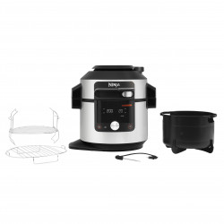 Мултикукър Ninja Foodi OL750EU, 1760W, 7.5 л, 3 режима, 14 програми, SmartLid, Инокс/Черен