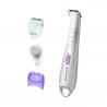 Дамски бикини тример Remington Smooth and Silky WPG4035, 0.00-6 мм, 30 мин работа, 3 приставки, Безжичен, Бял