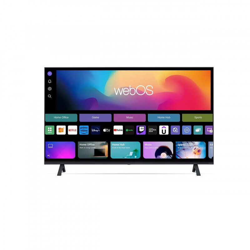 Телевизор LG 43NANO81T3A, 4K UltraHD 3840 x 2160, 43'', Клас G, Smart TV, LED, Nanocell, webOS, Черен