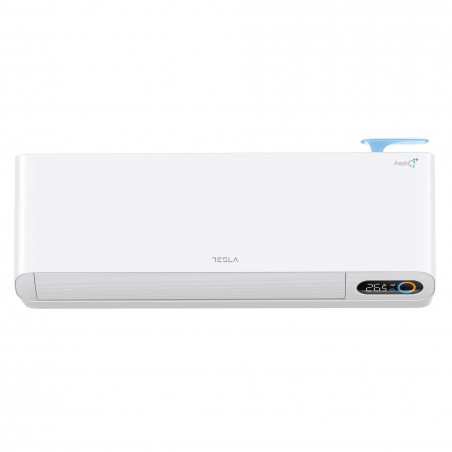 Инверторен климатик Tesla Virtuoso TT38TF-1232IAW, 12000 BTU, A+++/A++, До 25 m2, I Feel, Самопочистване, Самодиагностика, 3D AirFlow, Wi-Fi, Бял