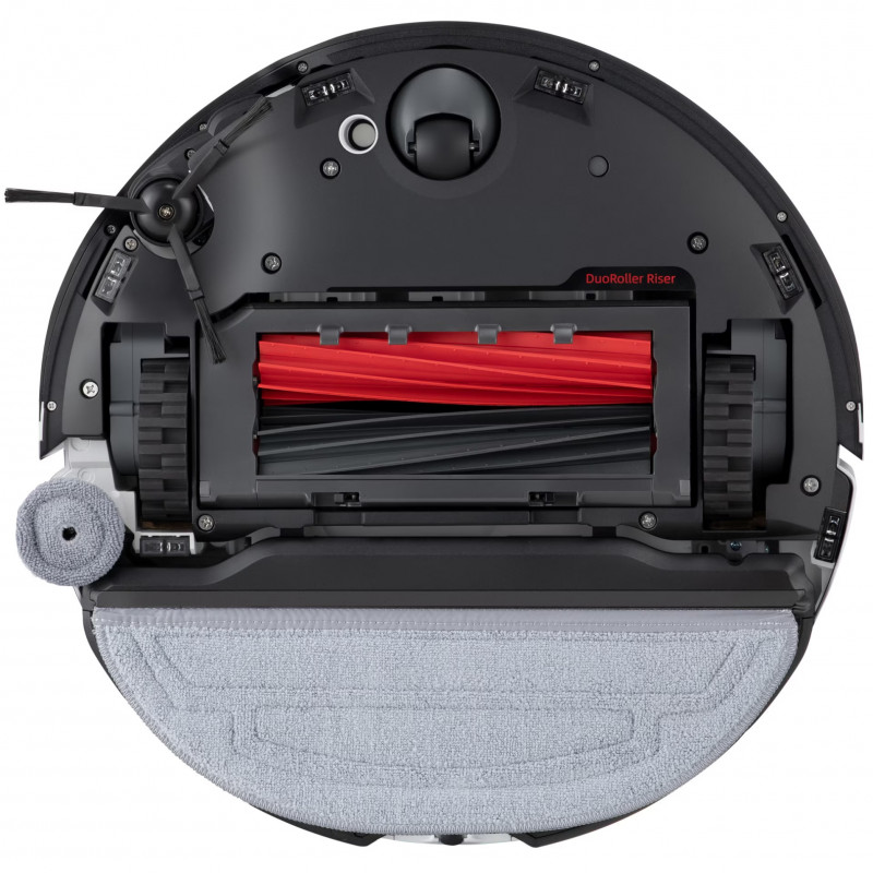 Прахосмукачка робот Roborock S8 MaxV Ultra S8MVU02-00, 69 W, 10000 Pa, Lidar, Wi-Fi, Гласови команди, 5200 mAh, 3D картографиране, Автономия до 180 мин, Бял