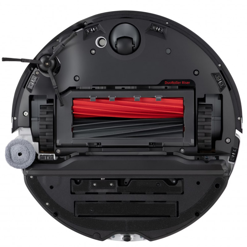 Прахосмукачка робот Roborock S8 MaxV Ultra S8MVU02-00, 69 W, 10000 Pa, Lidar, Wi-Fi, Гласови команди, 5200 mAh, 3D картографиране, Автономия до 180 мин, Бял