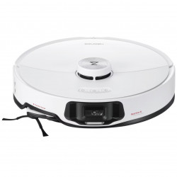 Прахосмукачка робот Roborock S8 MaxV Ultra S8MVU02-00, 69 W, 10000 Pa, Lidar, Wi-Fi, Гласови команди, 5200 mAh, 3D картографиране, Автономия до 180 мин, Бял
