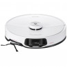 Прахосмукачка робот Roborock S8 MaxV Ultra S8MVU02-00, 69 W, 10000 Pa, Lidar, Wi-Fi, Гласови команди, 5200 mAh, 3D картографиране, Автономия до 180 мин, Бял