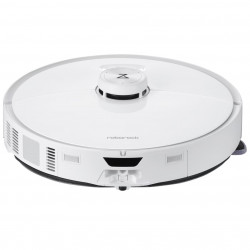 Прахосмукачка робот Roborock S8 MaxV Ultra S8MVU02-00, 69 W, 10000 Pa, Lidar, Wi-Fi, Гласови команди, 5200 mAh, 3D картографиране, Автономия до 180 мин, Бял