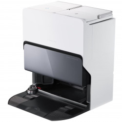 Прахосмукачка робот Roborock S8 MaxV Ultra S8MVU02-00, 69 W, 10000 Pa, Lidar, Wi-Fi, Гласови команди, 5200 mAh, 3D картографиране, Автономия до 180 мин, Бял
