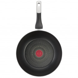 Тиган Tefal G2551972 PW28 M PAVOT IND UNLIMITED NOIR, 28 см, Thermo-Signal, Titanium Anti-Scratch Покритие, Индукция, Черен