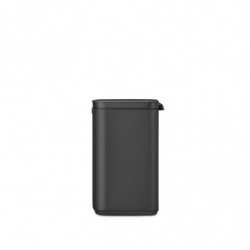 Кош за боклук Brabantia Bo Small 1008868, 7л, Плавно и безшумно отваряне, Тъмносив