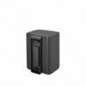 Кош за боклук Brabantia Bo Small 1008868, 7л, Плавно и безшумно отваряне, Тъмносив