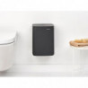 Кош за боклук Brabantia Bo Small 1008868, 7л, Плавно и безшумно отваряне, Тъмносив