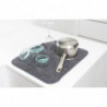 Микрофибърна подложка за съдове Brabantia SinkSide 1000215, 40x47 см, Полиестер, Тъмносив