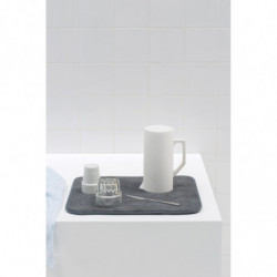 Микрофибърна подложка за съдове Brabantia SinkSide 1000215, 40x47 см, Полиестер, Тъмносив