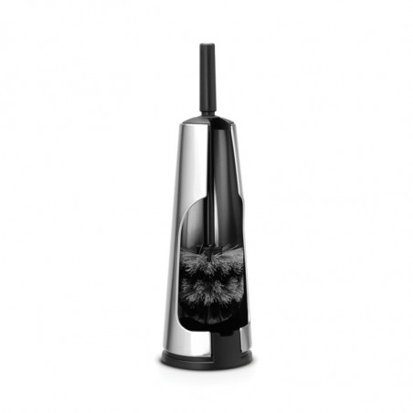 Четка за тоалетна Brabantia ReNew 107870, 42 см, Дискретен дизайн, Инокс/мат