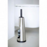 Четка за тоалетна Brabantia ReNew 107870, 42 см, Дискретен дизайн, Инокс/мат