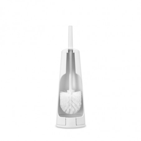 Четка за тоалетна Brabantia ReNew 107892, 42 см, Дискретен дизайн, Бял