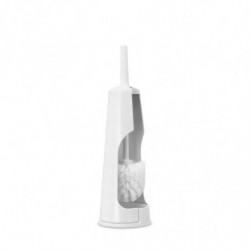 Четка за тоалетна Brabantia ReNew 107892, 42 см, Дискретен дизайн, Бял