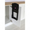 Кош за боклук за вграждане Brabantia Built-In 647043, 10 л, Широк отвор, Лесно почистване, Черен