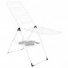 Сушилник за дрехи Brabantia 90300182, Т-образен, 20 м, Устойчив на корозия, Регулируеми крила, Решетка за сушене, Бял