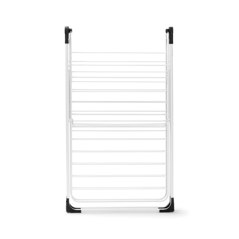 Сушилник за дрехи Brabantia 90300182, Т-образен, 20 м, Устойчив на корозия, Регулируеми крила, Решетка за сушене, Бял