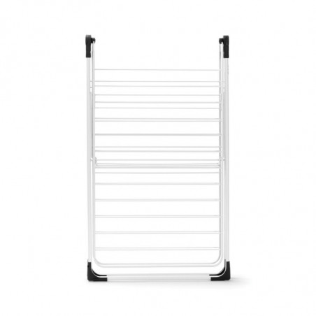 Сушилник за дрехи Brabantia 90300182, Т-образен, 20 м, Устойчив на корозия, Регулируеми крила, Решетка за сушене, Бял