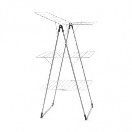 Простор "кула" Brabantia 90300183, 23 м, Лесно сгъване, Регулируем, Сив металик