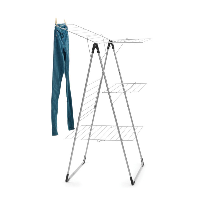 Простор "кула" Brabantia 90300183, 23 м, Лесно сгъване, Регулируем, Сив металик