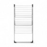 Простор "кула" Brabantia 90300183, 23 м, Лесно сгъване, Регулируем, Сив металик