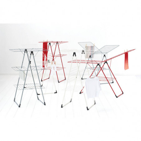 Простор "кула" Brabantia 90300183, 23 м, Лесно сгъване, Регулируем, Сив металик