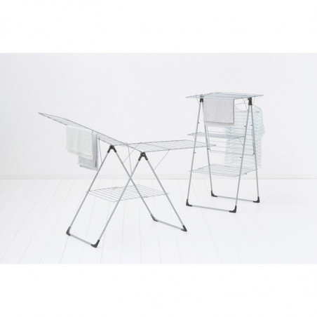 Простор "кула" Brabantia 90300183, 23 м, Лесно сгъване, Регулируем, Сив металик