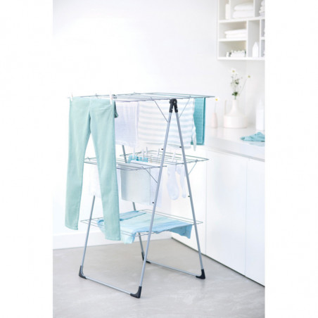 Простор "кула" Brabantia 90300183, 23 м, Лесно сгъване, Регулируем, Сив металик