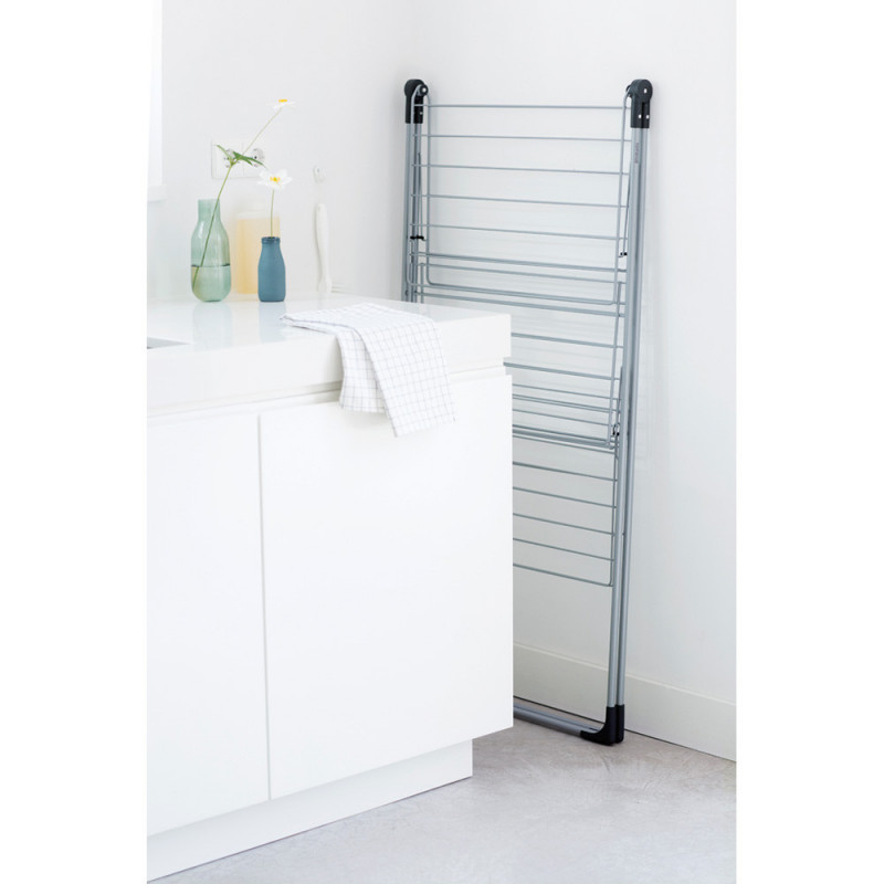 Простор "кула" Brabantia 90300183, 23 м, Лесно сгъване, Регулируем, Сив металик