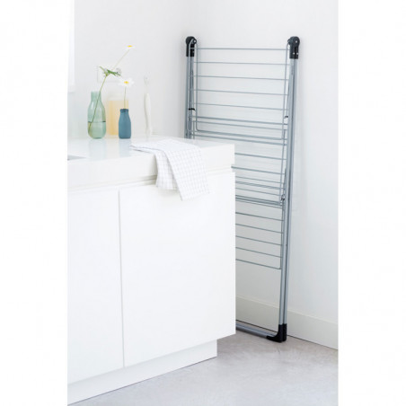 Простор "кула" Brabantia 90300183, 23 м, Лесно сгъване, Регулируем, Сив металик