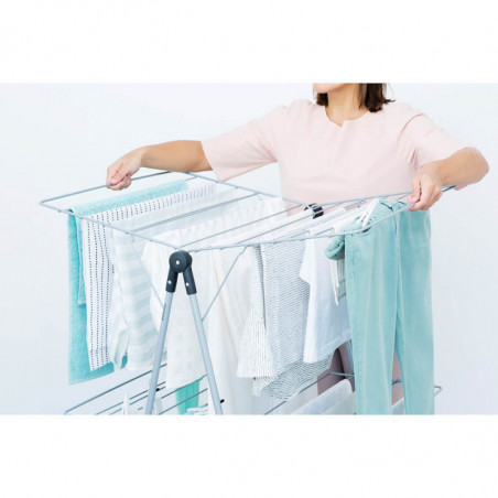 Простор "кула" Brabantia 90300183, 23 м, Лесно сгъване, Регулируем, Сив металик