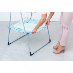 Простор "кула" Brabantia 90300183, 23 м, Лесно сгъване, Регулируем, Сив металик