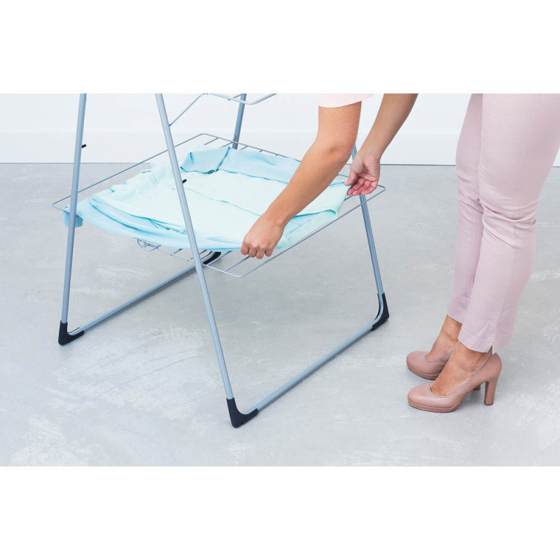 Простор "кула" Brabantia 90300183, 23 м, Лесно сгъване, Регулируем, Сив металик