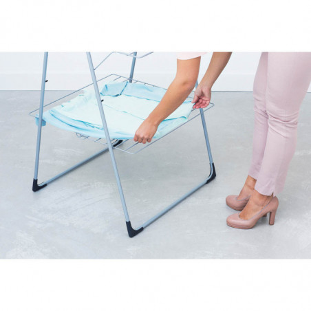 Простор "кула" Brabantia 90300183, 23 м, Лесно сгъване, Регулируем, Сив металик