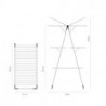 Простор "кула" Brabantia 90300183, 23 м, Лесно сгъване, Регулируем, Сив металик