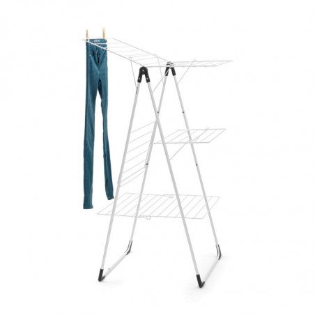 Простор "кула" Brabantia 90300184, 23 м, Лесно сгъване, Регулируем, Бял